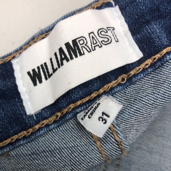 LIKE NEW VINTAGE WILLIAM RAST PERFECT ANKLE SKINNY JEANS 31x27 ⭐️ - Picture 2 of 10